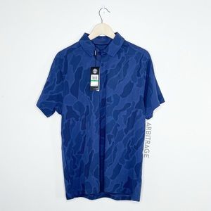 Under Armour Blue Heat Gear Golf Polo